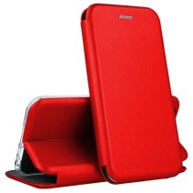 Dėklas Book Elegance Samsung A145 A14 4G/A146 A14 5G raudonas