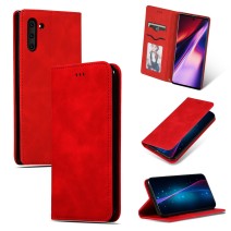 Dėklas Business Style Xiaomi Redmi Note 12 5G/Poco X5 5G raudonas