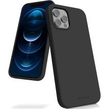 Dėklas Mercury Silicone Case Apple iPhone 13 Pro juodas