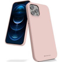 Dėklas Mercury Silicone Case Apple iPhone 14 Plus rožinio smėlio