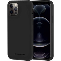 Dėklas Mercury Soft Jelly Case Apple iPhone 12/12 Pro juodas
