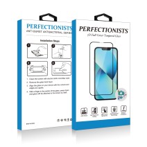 LCD apsauginis stikliukas 5D Perfectionists Samsung A505 A50/A507 A50s/A307 A30s/A305 A30 lenktas juodas