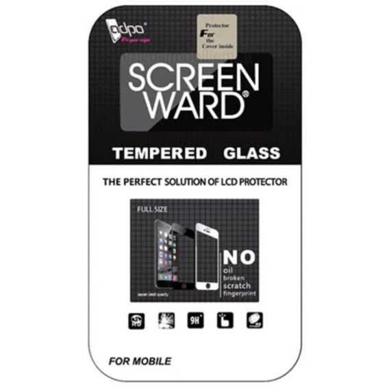 LCD apsauginis stikliukas Adpo 3D Huawei P30 Pro lenktas juodas