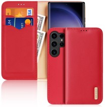 Dėklas Dux Ducis Hivo Samsung S928 S24 Ultra raudonas