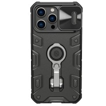 Dėklas Nillkin CamShield Armor Pro Apple iPhone 14 Pro juodas