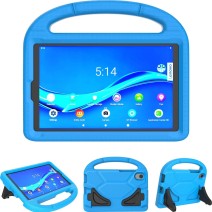 Dėklas Shockproof Kids Samsung X110/X115 Tab A9 8.7 tamsiai mėlynas